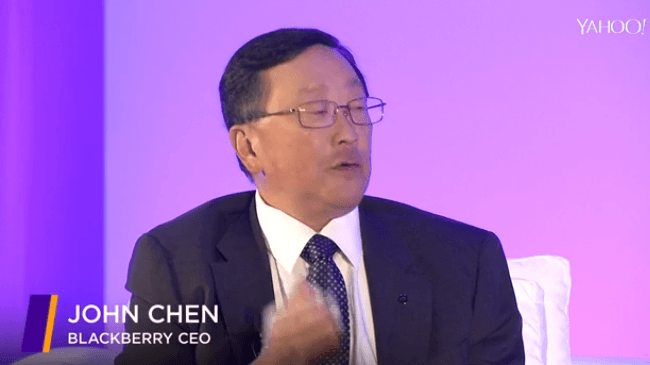 John Chen, Blackberryn toimitusjohtaja