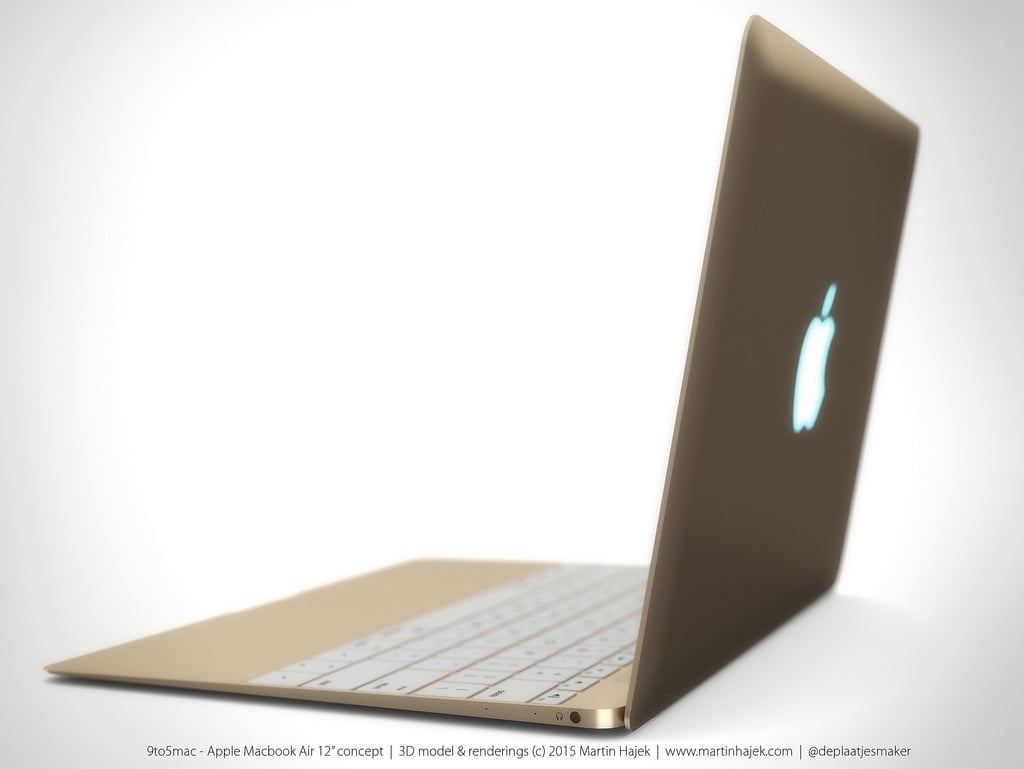 Design concettuale del MacBook Air da 12 pollici 11