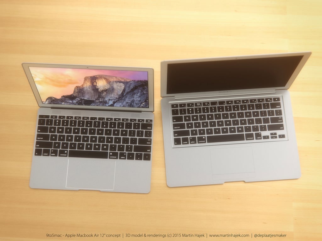 Design concettuale del MacBook Air da 12 pollici