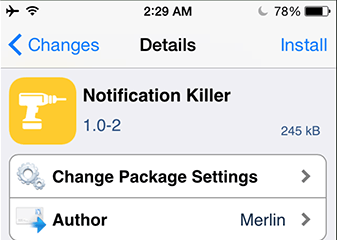 Notifikationer Killer