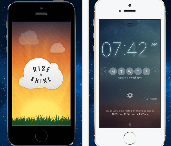 Rise & Shine Smiling Alarm Clock