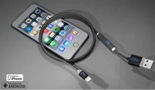 SONICable iPhone fast charging