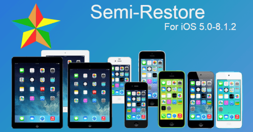 Semi-Restore iOS 8.1.2