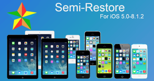 Semi-restauration iOS 8.1.2