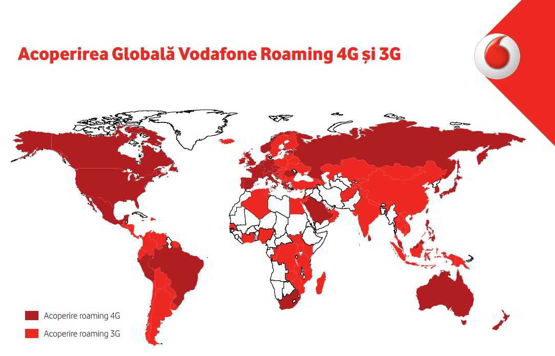 Itinérance Vodafone 4G