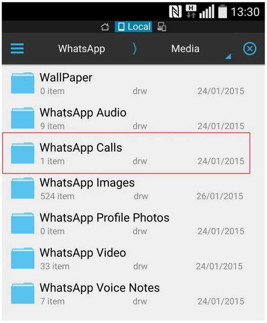 WhatsApp Messenger -puhelut