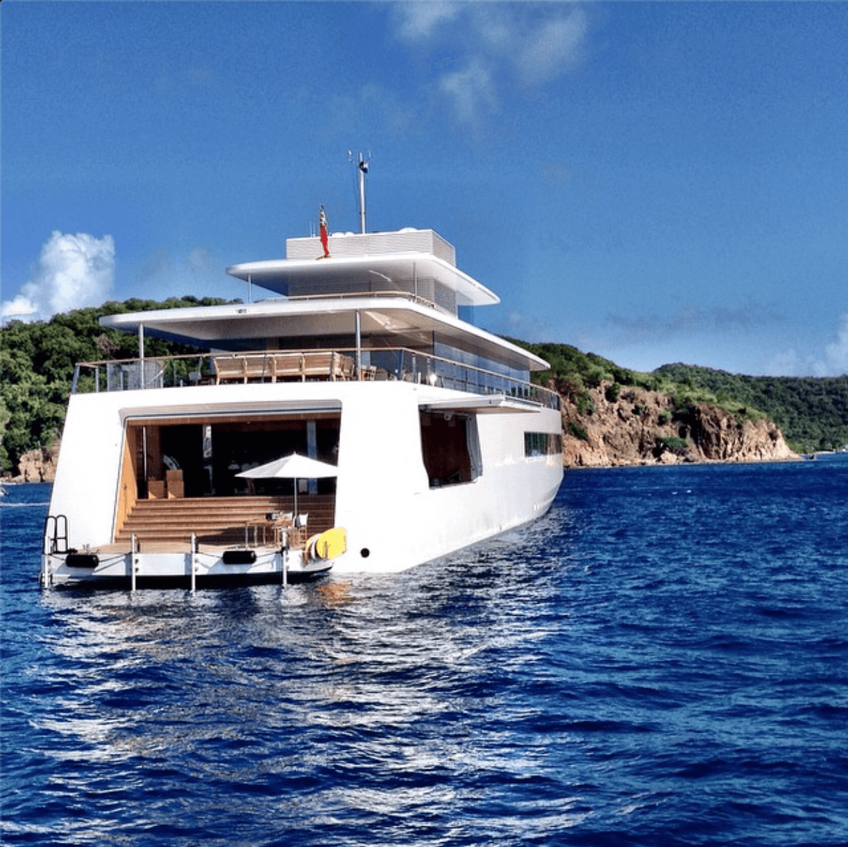 Le yacht de Steve Jobs