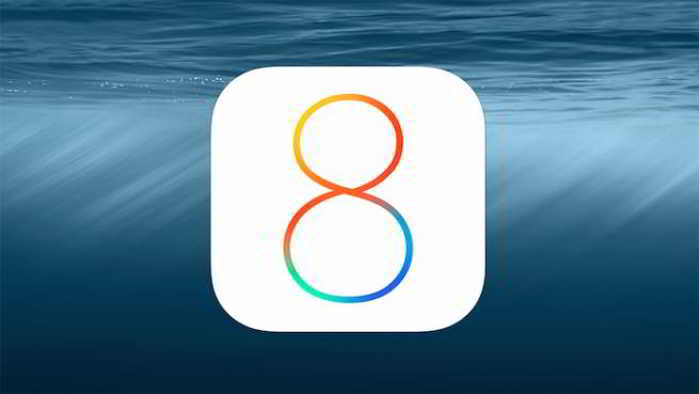 iOS 8 held