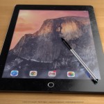Concepto de lápiz óptico iPad Pro 8