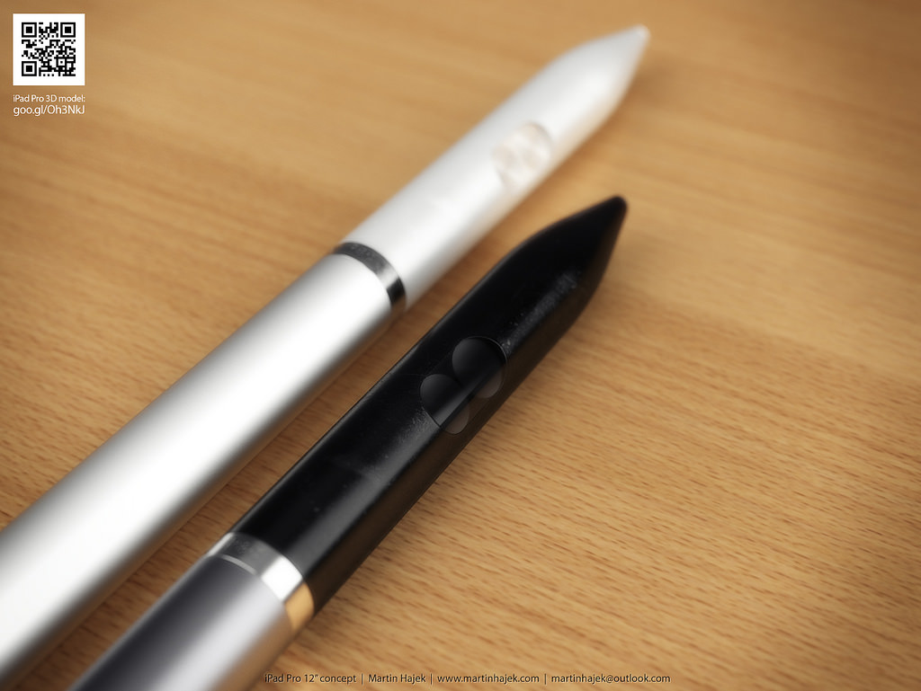 Concept de stylet iPad Pro