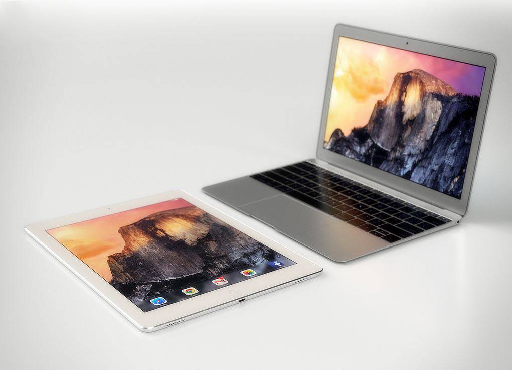 iPad Pro vs. MacBook Air 12 Zoll 2