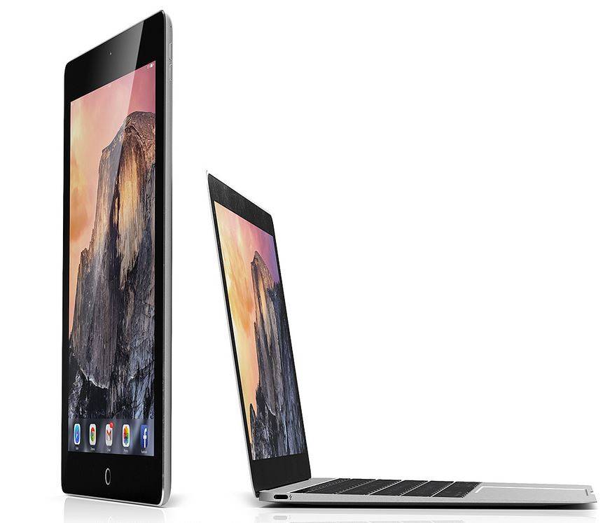 iPad Pro vs MacBook Air 12 pollici 4