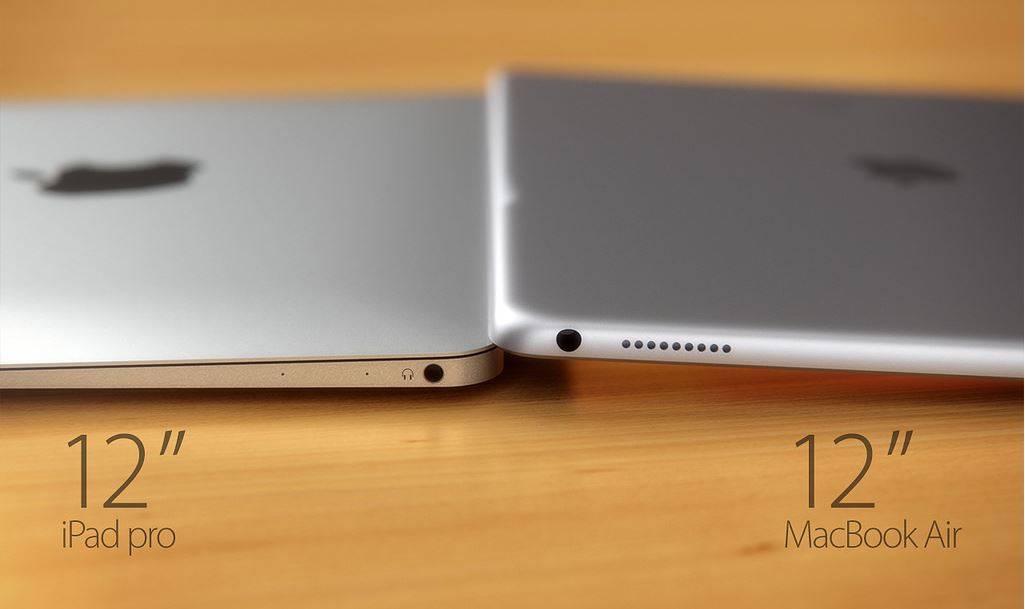 iPad Pro vs MacBook Air 12 inch 5