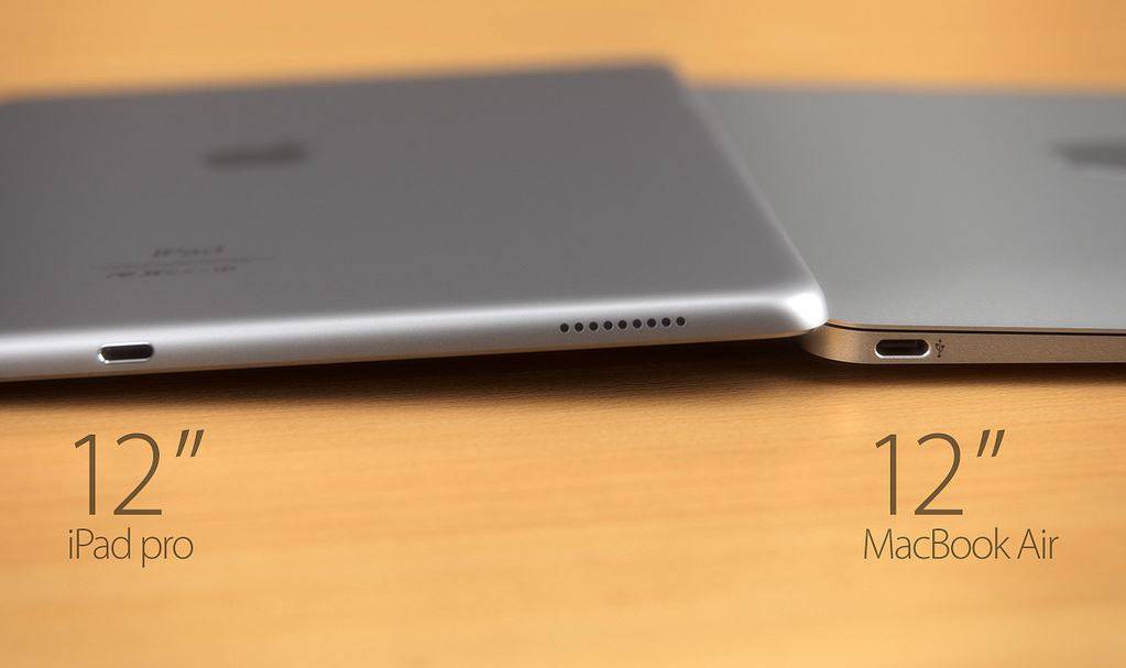 iPad Pro vs MacBook Air 12 tuuman 6