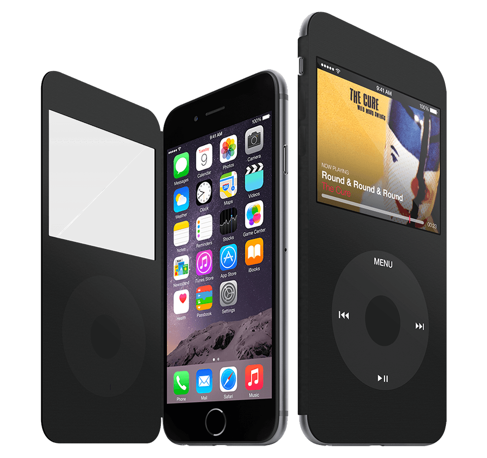 Il concetto dell'iPod Touch dell'iPod Classic 1