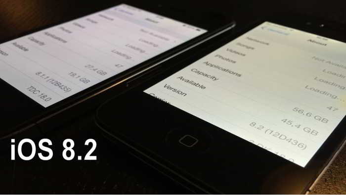 släpp iOS 8.2