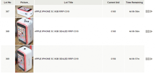 iphone stock liquidations