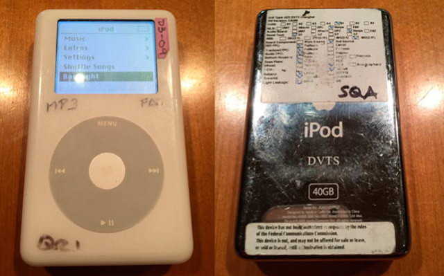 Prototype d'iPod classique