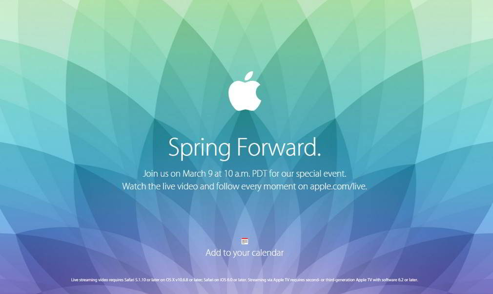 APPLE WATCH SENDES LIVE