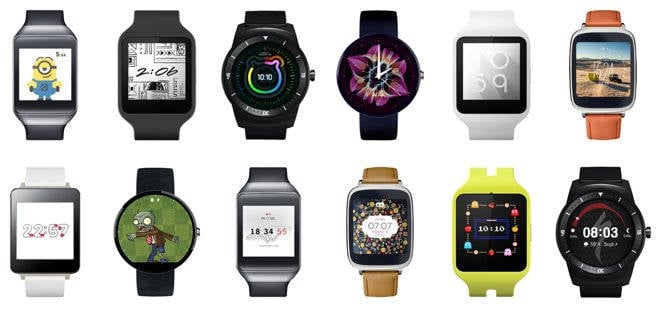 Android Wear smartklocka