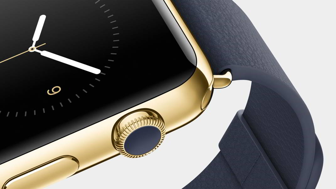 Apple Watch Edition in gold