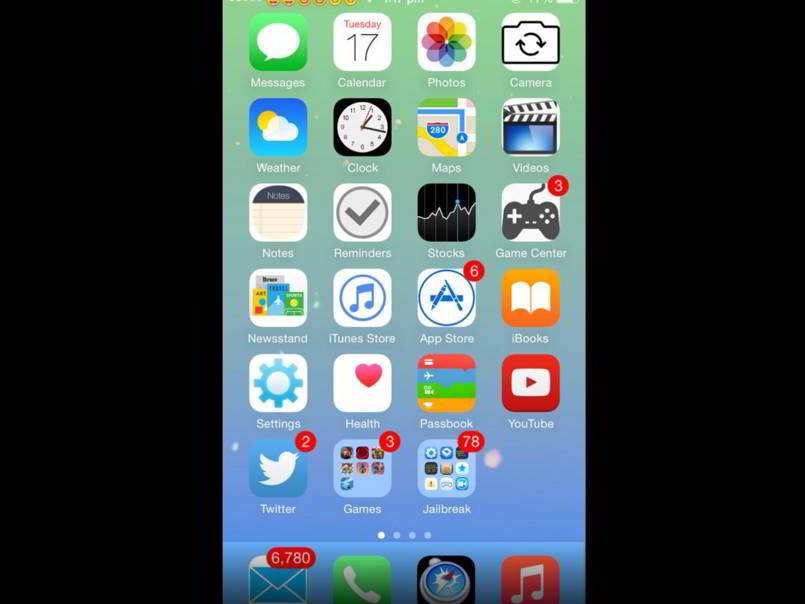 Sidste iOS 8-tema