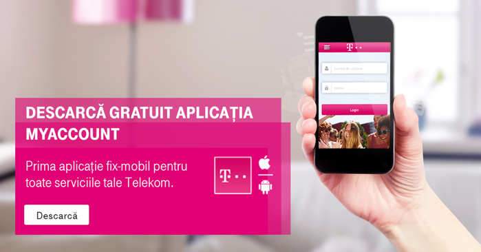 Aplikacja stacjonarna i mobilna MyAccount