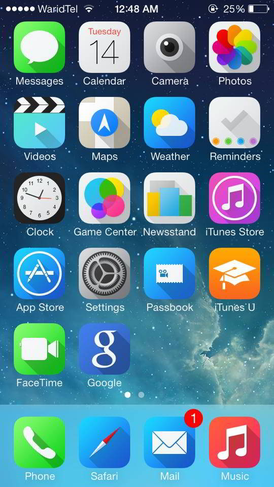 Solsticio para iOS 8