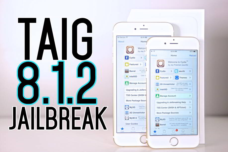 TaiG jailbreak iOS 8 iTunes 12.1.1