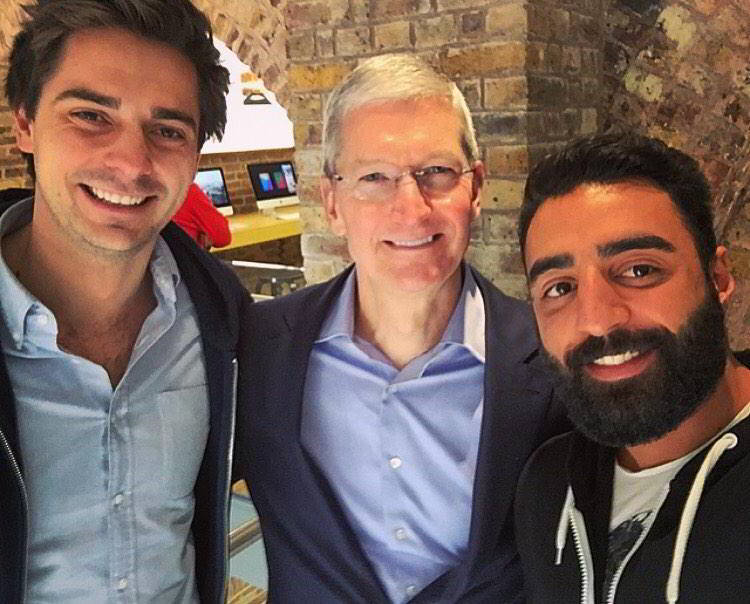 Tim Cook Londres