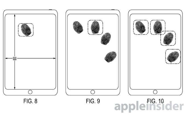 Touch ID screen