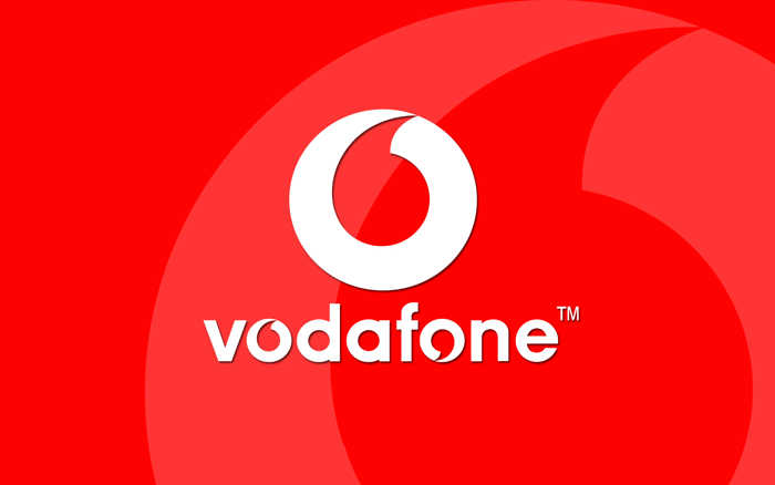 Vodafones logotyp