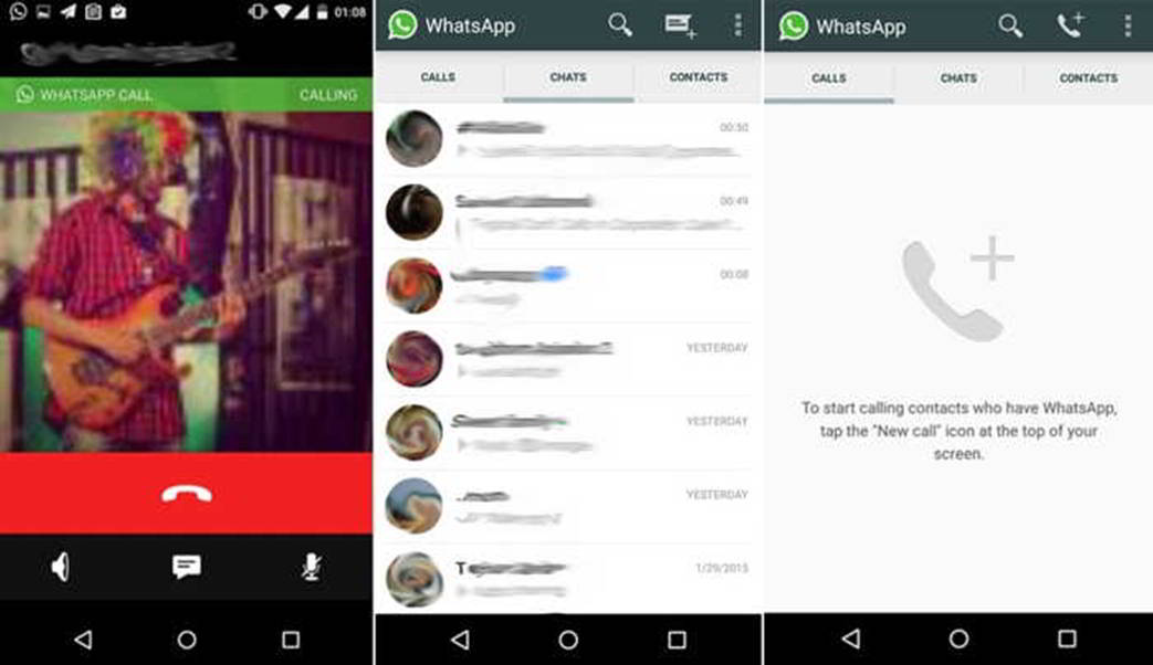 WhatsApp Messenger VoIP