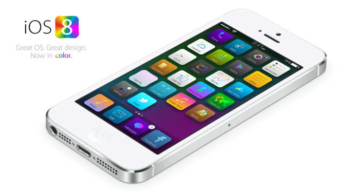 colores de iOS 8