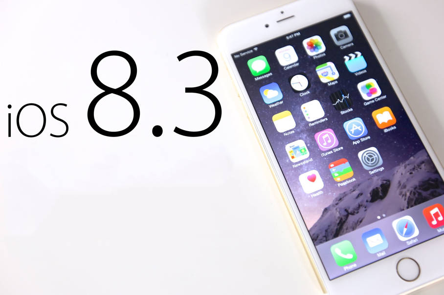 iOS 8.3 uudempi