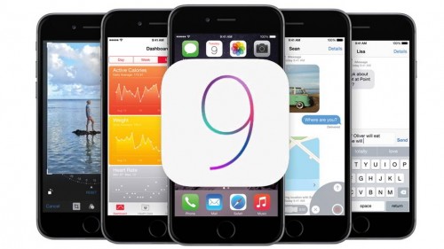 iOS 9 testat public
