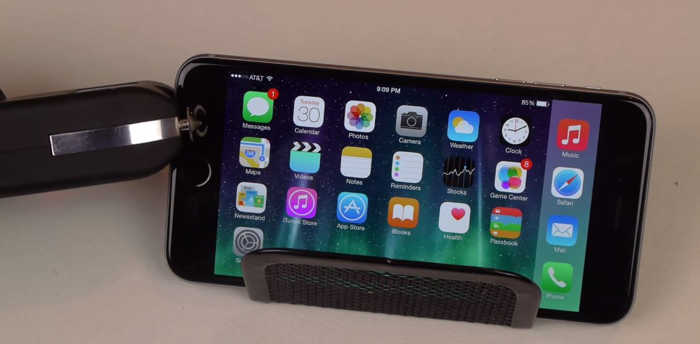 iPhone 6 Plus sähköshokkilaite