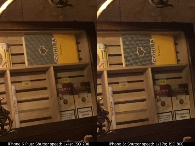 iPhone 6 vs iPhone 6 Plus comparatie camera 2