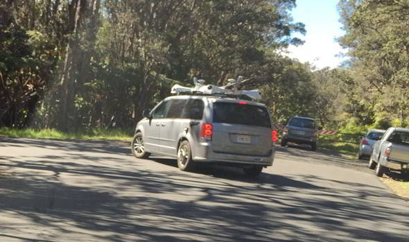 Apple Hawaii car