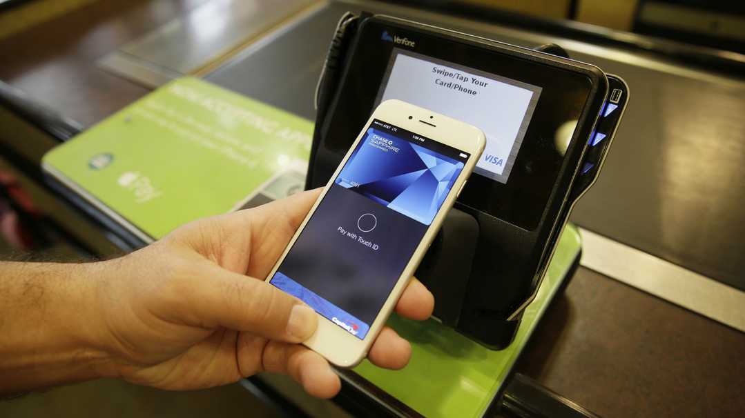 Apple Pay iPhone Touch ID -maksu