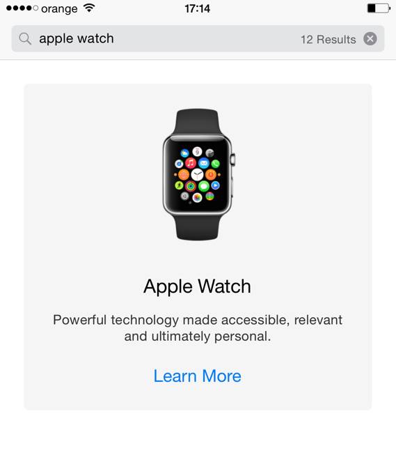 App Store di Apple Watch