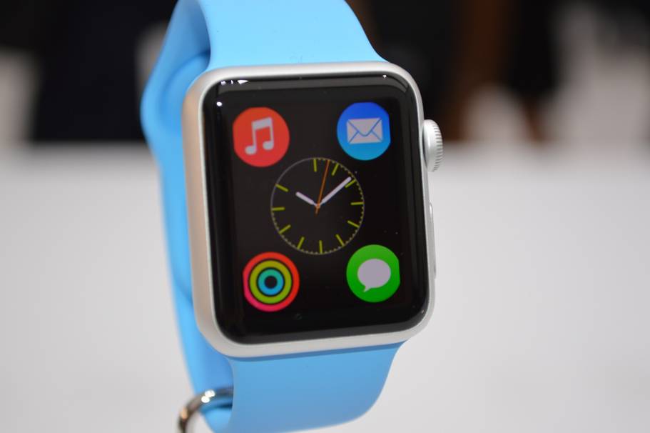 Apple Watch blå