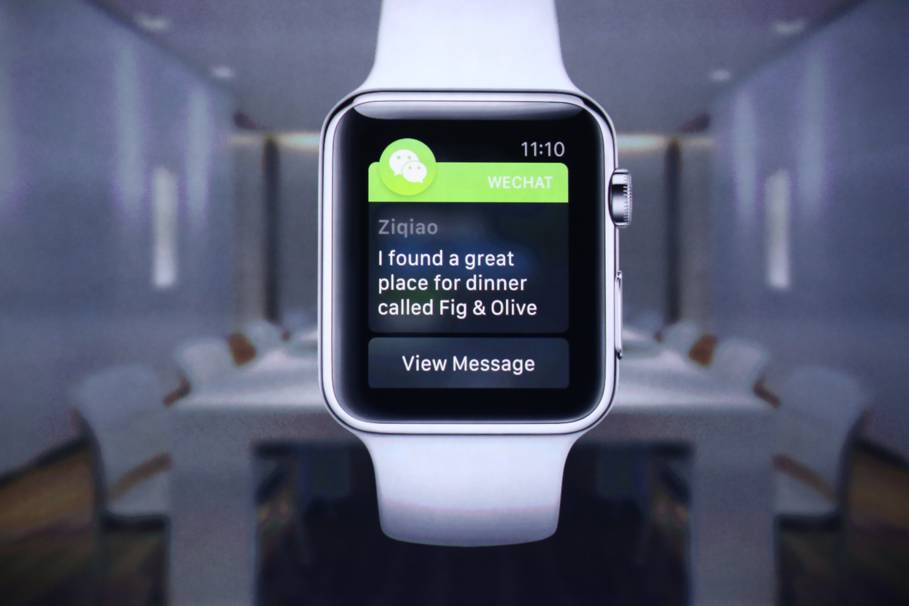 Messaggi dell'Apple Watch