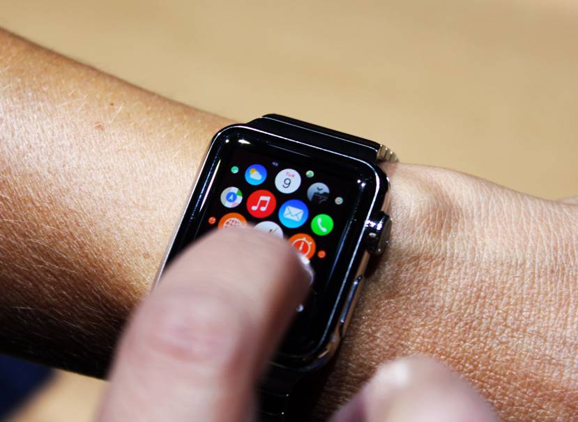 Apple Watch bij de hand