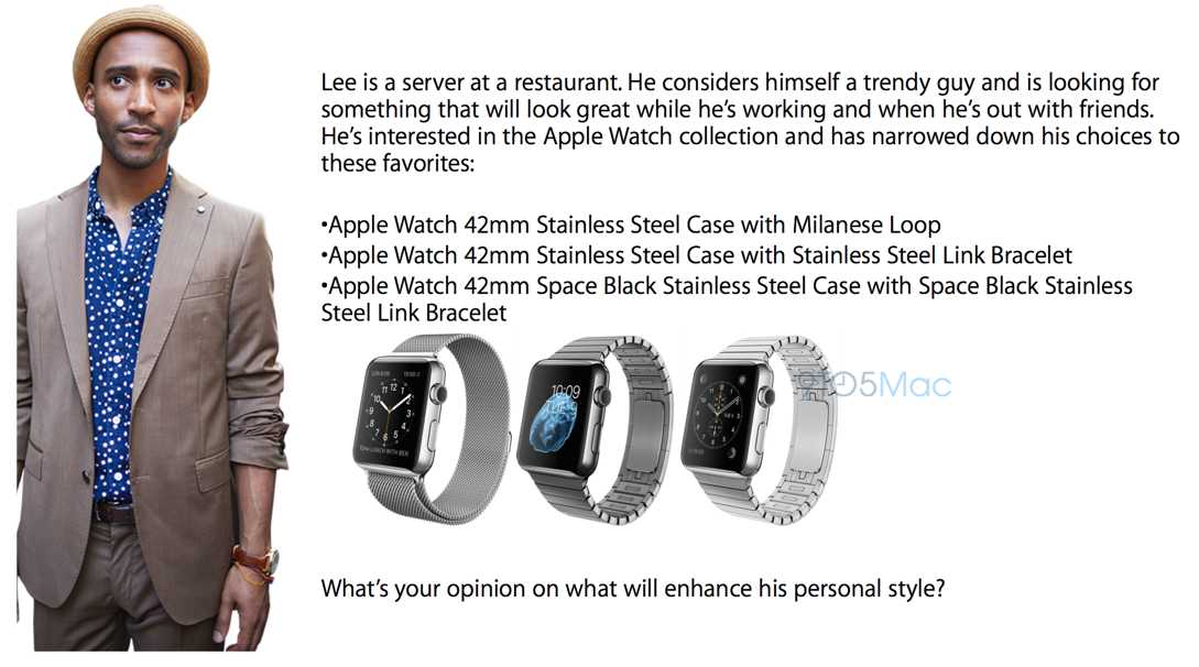 Recommandations Apple Watch