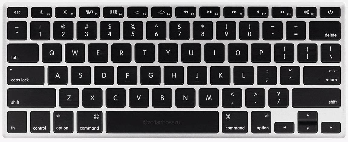 Apple tastatur MacBook Retina Display 12 tommer