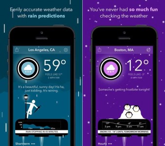 carrot weather personalities