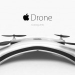 De drone-voorpagina van Apple