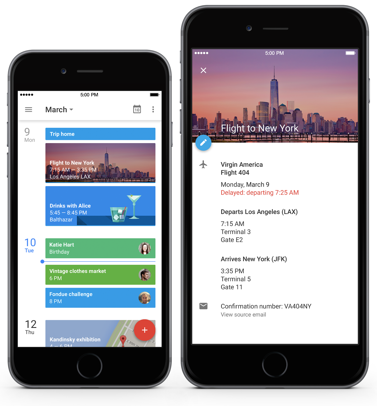 Google Calendar iPhone