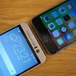 HTC ONE M9 IPHONE 6 comparación 7